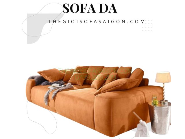 ghế sofa da bò giá rẻ chất lượng uy tín